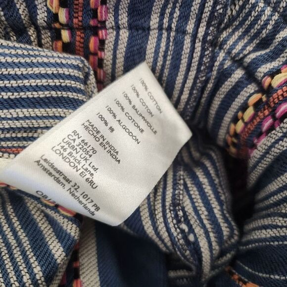 Anthropologie cotton side pockets coastal summer shorts - Picture 7 of 10